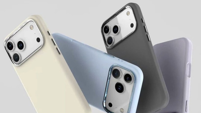 Ảnh dựng iPhone 17. Ảnh: Phone Arena iPhone 17 - Phone Arena.jpg