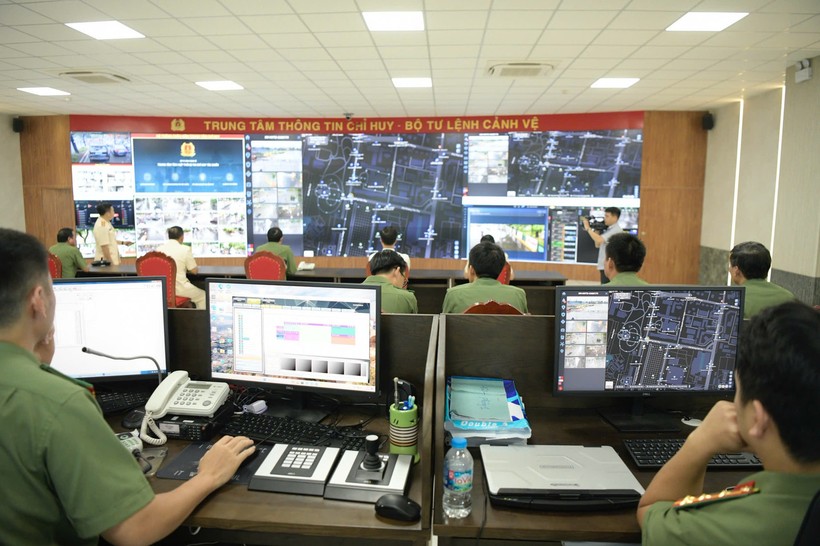 Các hoạt động giám sát thuộc trung tâm. Ảnh: Như Ý