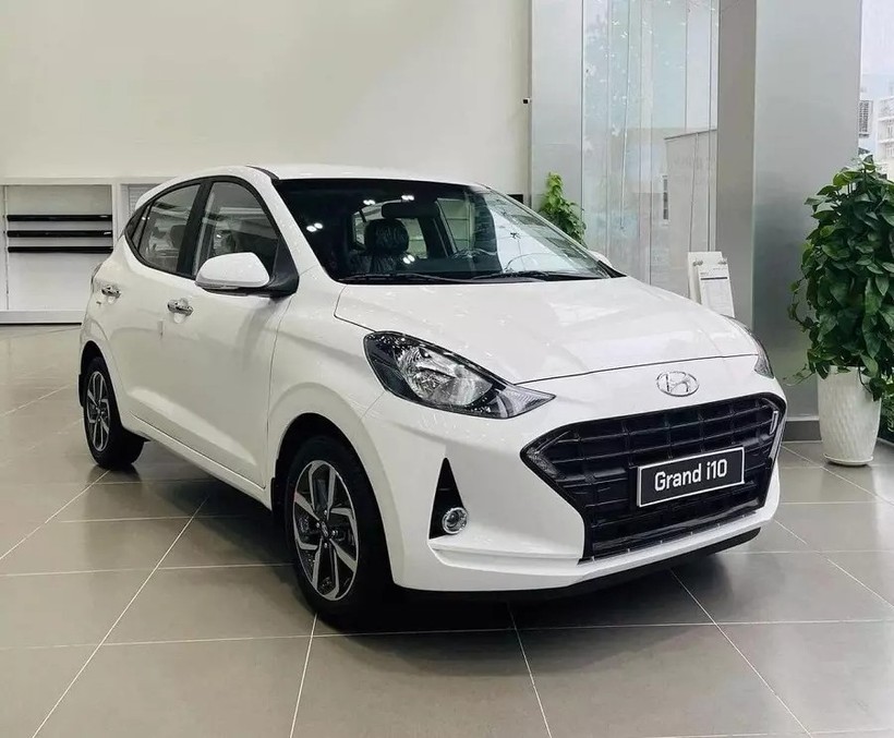 Hyundai Grand i10 2024 dự kiến ra mắt thị trường trong tháng 6/2024. i10 trắng.jpeg