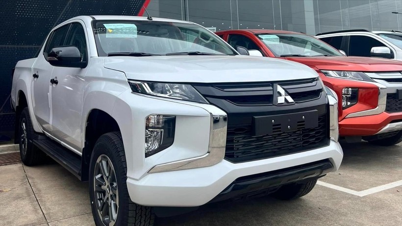 Mitsubishi Triton phiên bản GLX 4x2 AT có số VIN 2023 đang được dọn kho với mức ưu đãi lên đến 70 triệu đồng. edit-391413345660530405625261724.jpg