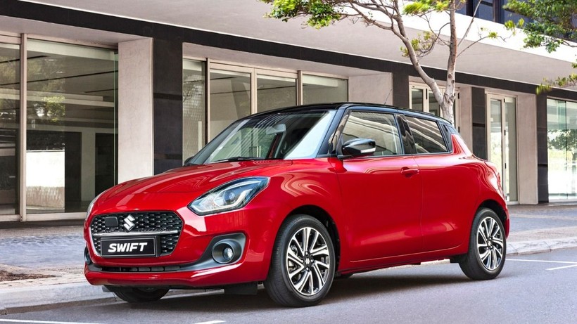 Suzuki Swift được nhập khẩu từ Thái Lan với chỉ một phiên bản GLX với giá bán 549,9 triệu đồng. suzuki-swift-2023-01.jpg