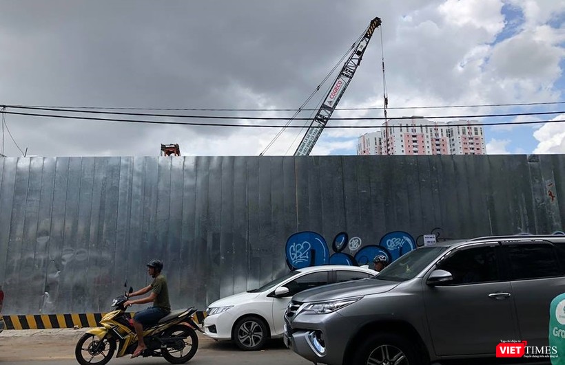 Đã có những dấu hiệu cho thấy dự án bắt đầu được triển khai thực địa. (Ảnh: V. Quỳnh)