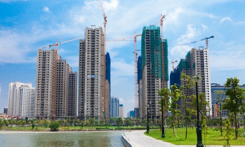 Một dự án chung cư tại Hà Nội. Ảnh: CĐT