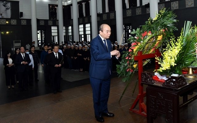 Cử hành trọng thể lễ tang đồng chí Nguyễn Đình Hương ảnh 5