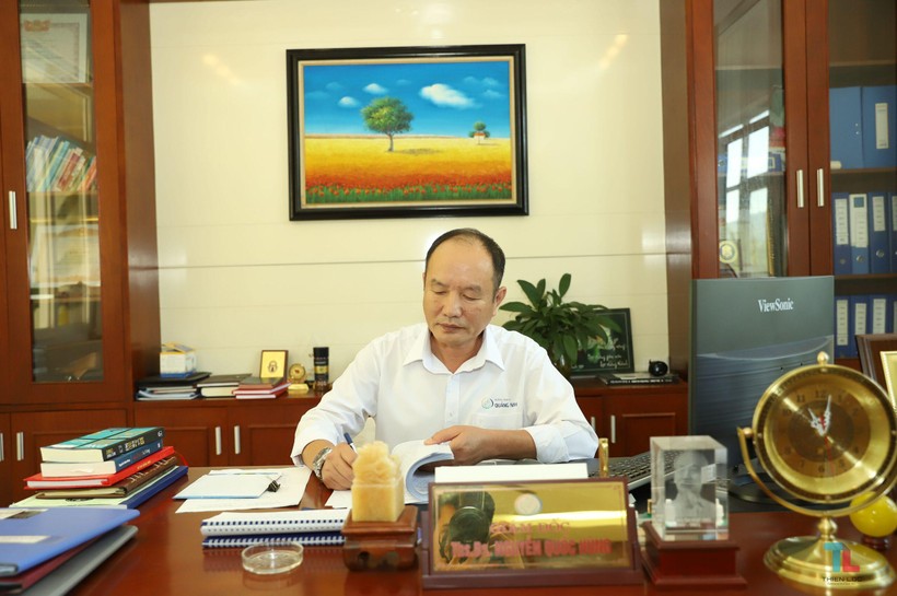 Giám đốc Bệnh viện Sản Nhi Quảng Ninh Nguyễn Quốc Hùng.