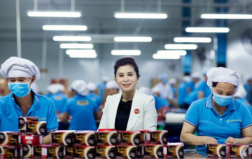 Bà Lê Hoàng Diệp Thảo gây dựng thương hiệu King Coffee suốt từ 2016. Ảnh: TNI