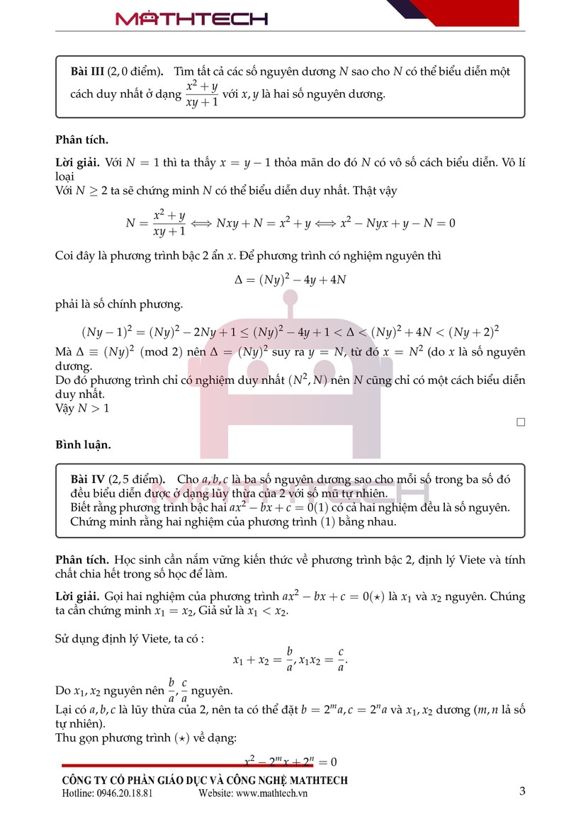 Đáp án đề thi Toán chuyên vào lớp 10 Trường Chuyên ĐH Sư phạm Hà Nội năm 2021 ảnh 5 Đáp án đề thi Toán chuyên vào lớp 10 Trường Chuyên ĐH Sư phạm Hà Nội năm 2021 ảnh 5