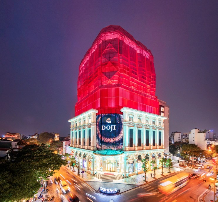 Tòa nhà Doji Tower tại số 5 Lê Duẩn, Hà Nội (Nguồn: Doji) Tòa nhà Doji Tower tại số 5 Lê Duẩn, Hà Nội (Nguồn: Doji)