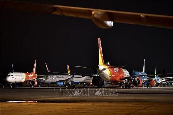 Các hãng hàng không đang chờ một cơ chế giải cứu. Ảnh minh họa: TTXVN Các hãng hàng không đang chờ một cơ chế giải cứu. Ảnh minh họa: TTXVN