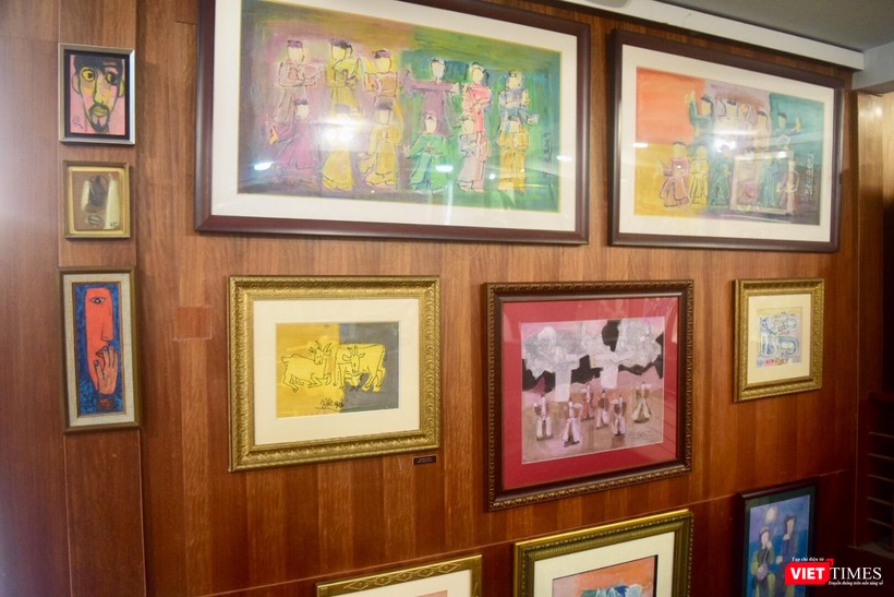 Gia tài "khủng" tác phẩm nghệ thuật của các danh họa đang được NST Trần Hậu Tuấn lưu giữ