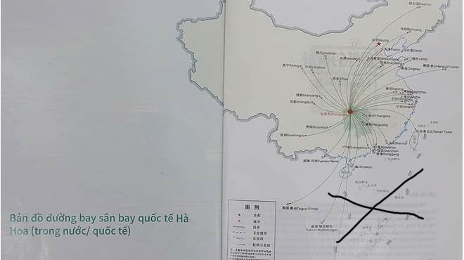 Trang ấn phẩm có "đường lưỡi bò" xuất hiện