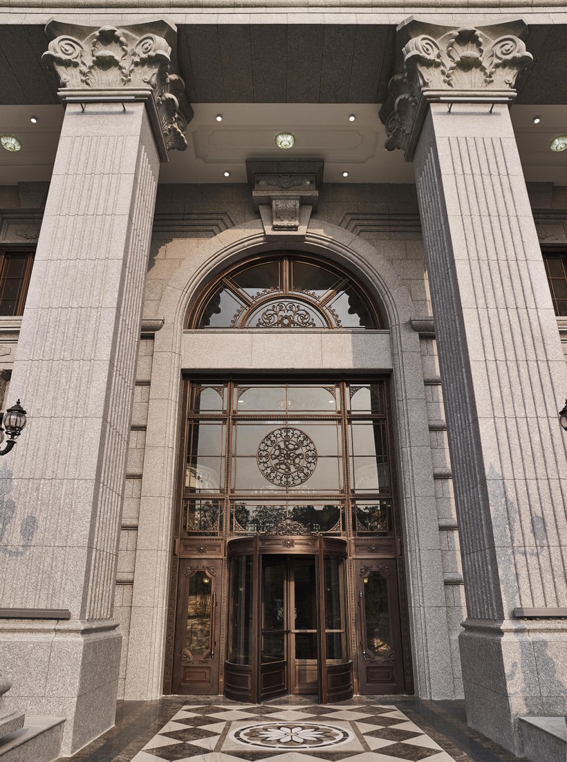 Mặt tiền của căn hộ căn hộ Đế Vương – dự án D’ Palais Louis Mặt tiền của căn hộ siêu sang