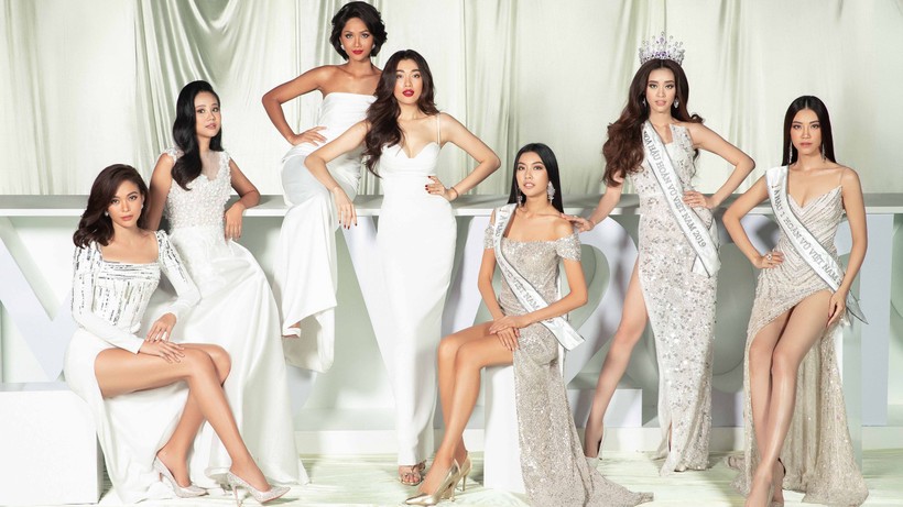 Dàn hoa hậu, á hậu, người đẹp Hoa hậu Hoàn vũ