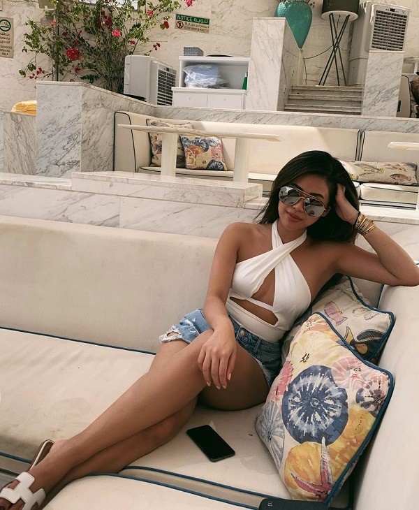 Ảnh trên trang cá nhân của Tiên Nguyễn 