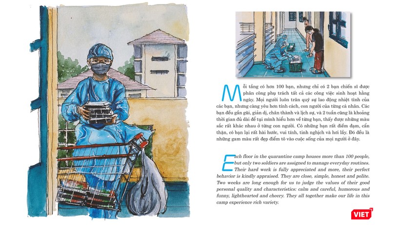 Những bức vẽ ý nghĩa truyền tải thông điệp yêu thương tới cộng đồng