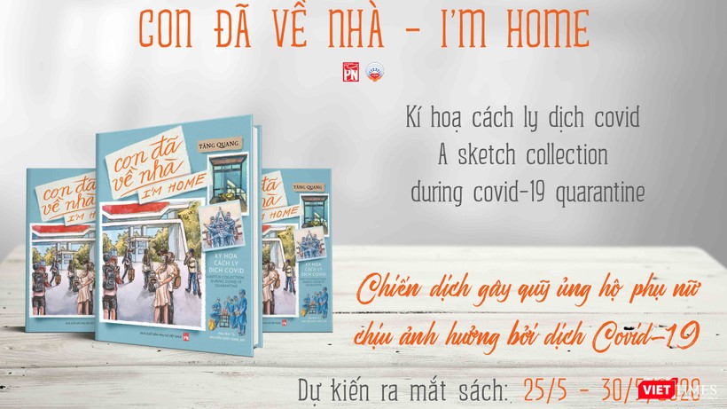 Cuốn sách sẽ được bán để gây quỹ ủng hộ phụ nữ bị ảnh hưởng bởi đại dịch COVID-19 (Ảnh: NXBPN)