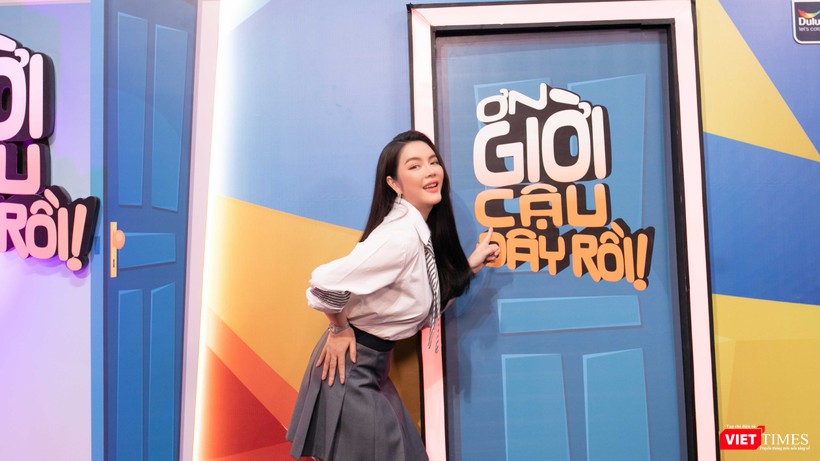 Người đẹp cho biết bản thân lúc đầu khá hồi hộp Người đẹp cho biết bản thân lúc đầu khá hồi hộp