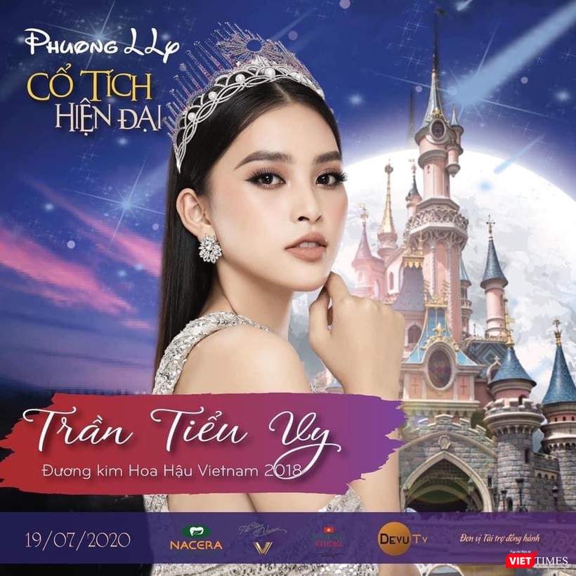 Hoa hậu Trần Tiểu Vy cùng 4 hoa hậu khác tham gia chương trình 