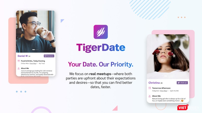 TigerDate khẳng định: Cuộc hẹn của bạn là sự ưu tiên của chúng tôi TigerDate khẳng định: Cuộc hẹn của bạn là sự ưu tiên của chúng tôi