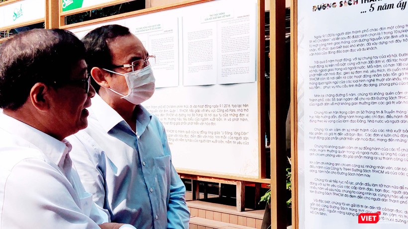 Bí thư Nguyễn Văn Nên xúc động với thành quả của Đường sách TP.HCM