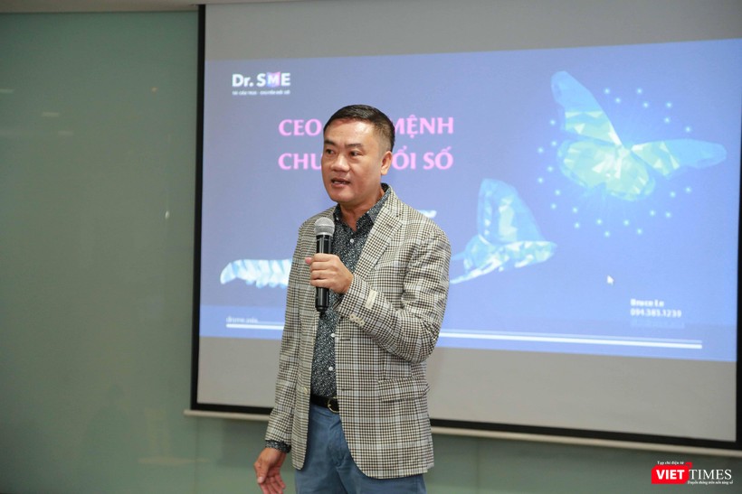 Ông Nguyễn Hoàng Lê – Chủ tịch HĐQT Dr.SME, chuyên gia &quot;bắt bệnh&quot; chuyển đổi số trong doanh nghiệp