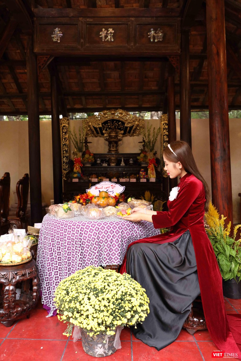 Ngôi nhà và mâm cỗ Tết miền Bắc Ngôi nhà và mâm cỗ Tết miền Bắc