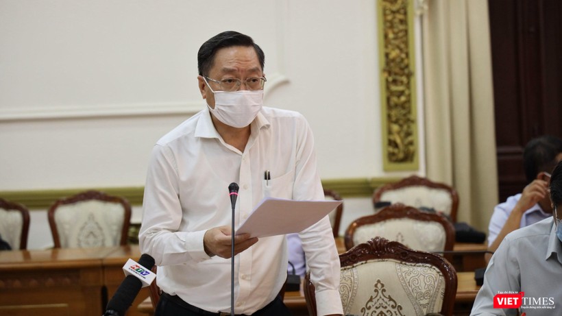Ông Nguyễn Tấn Bỉnh – Giám đốc Sở Y tế TP.HCM - Ảnh: TTBC Ông Nguyễn Tấn Bỉnh – Giám đốc Sở Y tế TP.HCM - Ảnh: TTBC