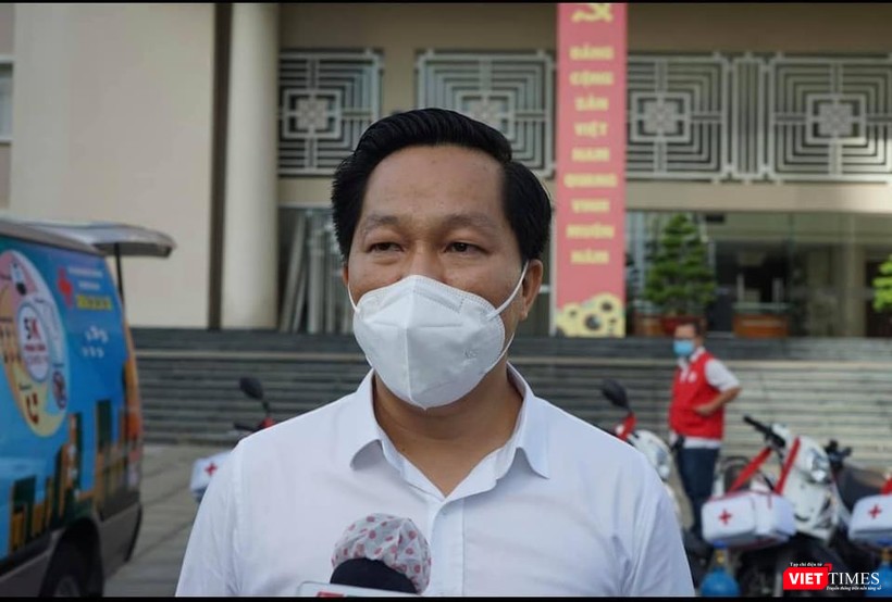 TS. Nguyễn Thanh Hà, Phó Cục trưởng Cục Quản lý môi trường y tế đánh giá cao những nỗ lực của lãnh đạo và các đơn vị hỗ trợ phòng chống dịch COVID-19 tại TP Thủ Đức