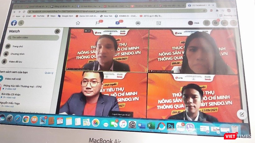 Hội thảo trực tuyến về thúc đẩy đưa nông sản tới vùng dịch TP.HCM