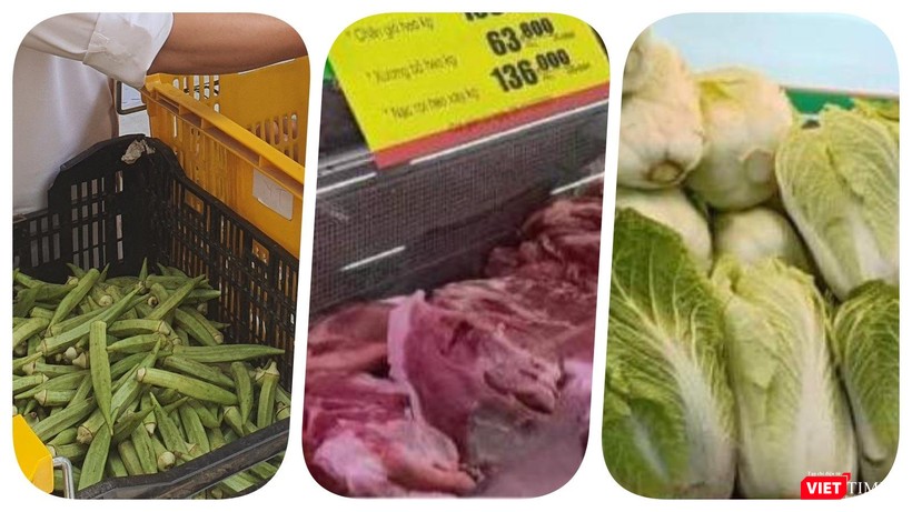 Chợ truyền thống chủ yếu bán thực phẩm tươi sống và hàng thiết yếu. Ảnh: Hoà Bình Chợ truyền thống chủ yếu bán thực phẩm tươi sống và hàng thiết yếu. Ảnh: Hoà Bình