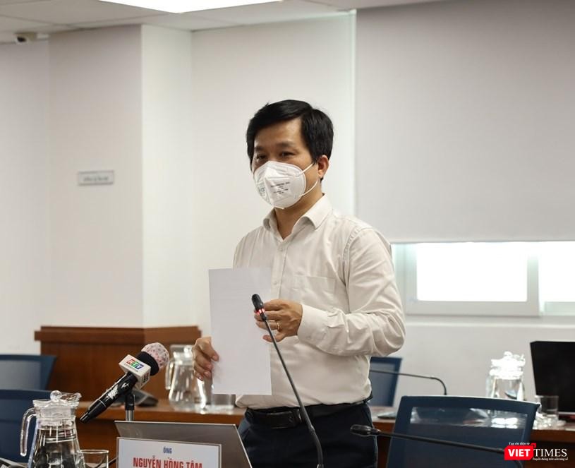 Phó Giám đốc HCDC Nguyễn Hồng Tâm. Ảnh: TTBC Phó Giám đốc HCDC Nguyễn Hồng Tâm. Ảnh: TTBC