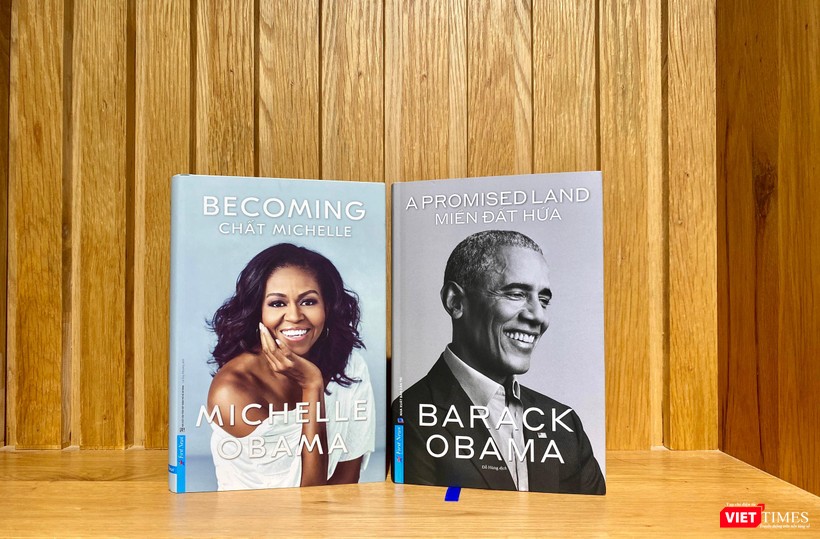 Hồi ký của 2 vợ chồng cựu Tổng thống Mỹ Barack Obama đã được xuất bản bằng tiếng Việt Hồi ký của 2 vợ chồng cựu Tổng thống Mỹ Barack Obama đã được xuất bản bằng tiếng Việt