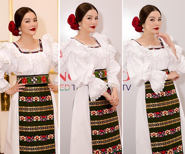 Lý Nhã Kỳ mũm mĩm như cô gái Romania