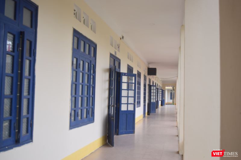 Một dãy nhà học có tuổi thọ lâu đời trong trường Một dãy nhà học có tuổi thọ lâu đời trong trường