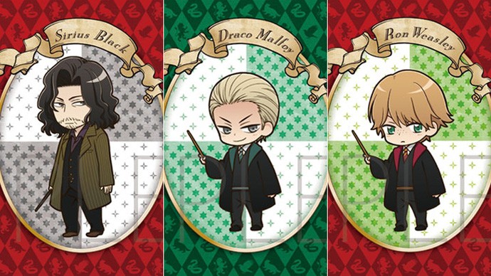 Chiêm ngưỡng các nhân vật Harry Potter phiên bản anime ảnh 2 Chiêm ngưỡng các nhân vật Harry Potter phiên bản anime ảnh 2