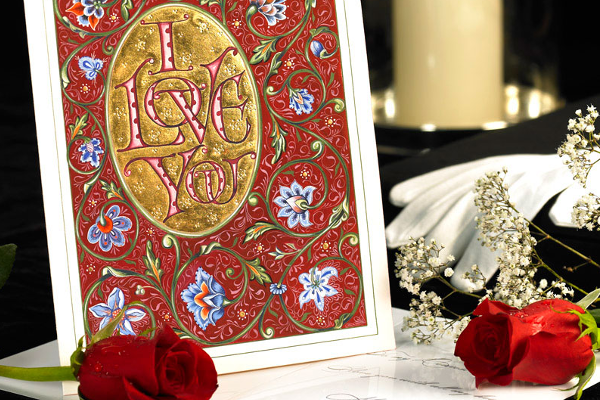 Thiệp Valentine làm bằng tay của thương hiệu sang chảnh Gilded Age cũng có giá “mềm” không kém, chỉ khoảng 395 USD (hơn 8 triệu 7).