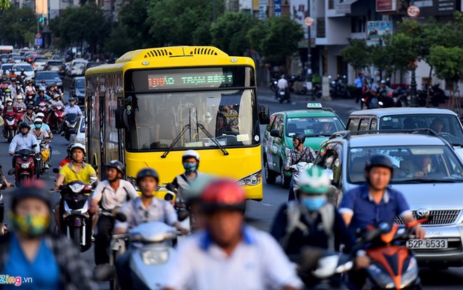 Xe buýt 5 sao tại TP.HCM có gì mới? ảnh 1 Xe buýt 5 sao tại TP.HCM có gì mới? ảnh 1