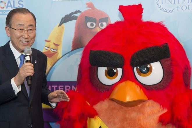 LHQ "bổ nhiệm" thủ lĩnh trò chơi điện tử Angry Bird làm đại sứ