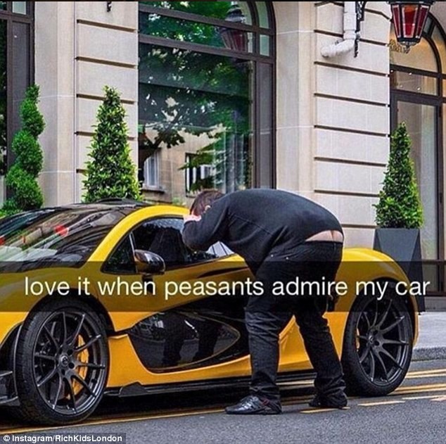 Video: Thú khoe tiền dị hợm của Hội con nhà giàu Anh ảnh 10