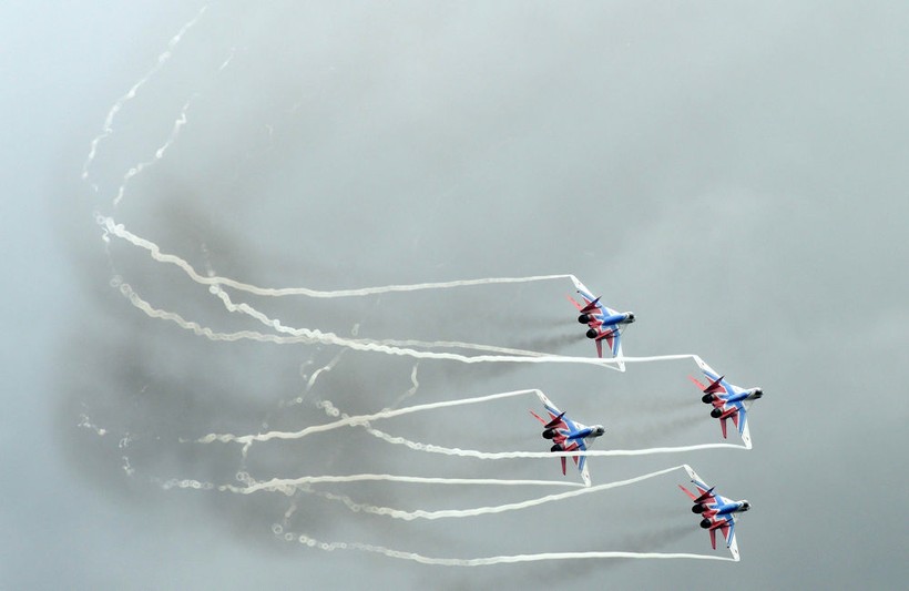 Máy bay tiêm kích đa năng MiG-29 của đội thuật lái nhào lộn