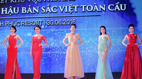 Ngắm dàn người đẹp trong đêm bán kết Hoa hậu Bản sắc Việt ảnh 5 Ngắm dàn người đẹp trong đêm bán kết Hoa hậu Bản sắc Việt ảnh 5