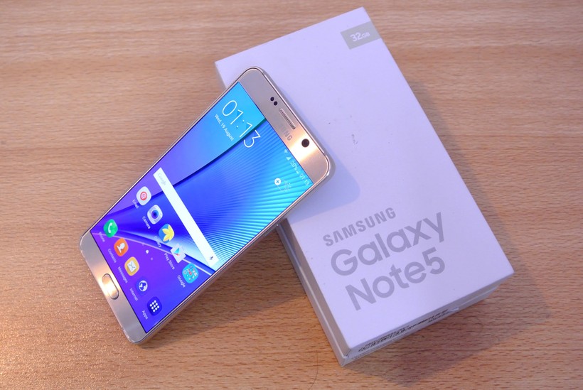 Galaxy Note 5 là smartphone được ưa chuộng nhất nửa đầu 2016.