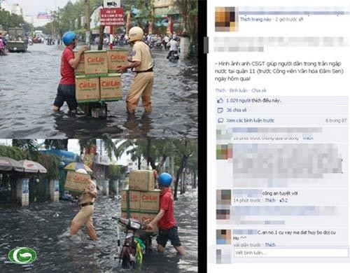 Chùm ảnh đẹp: Chiến sĩ Công an Nhân dân Việt Nam trong lòng dân ảnh 20