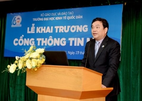 Đại học Kinh tế Quốc dân khai trương Cổng thông tin điện tử mới ảnh 1 Đại học Kinh tế Quốc dân khai trương Cổng thông tin điện tử mới ảnh 1