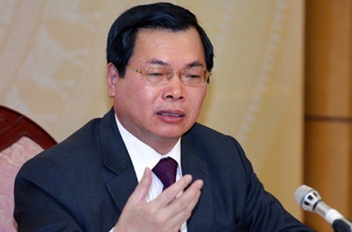 Nguyên Bộ trưởng Công Thương Vũ Huy Hoàng.