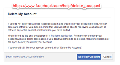 Làm sao để xóa tài khoản Facebook ảnh 2
