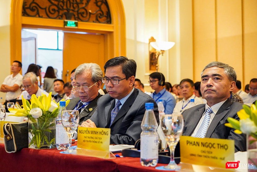 Các quan khách tham dự Hội thảo quốc gia về Chính phủ Điện tử (ảnh: Ngô Minh)