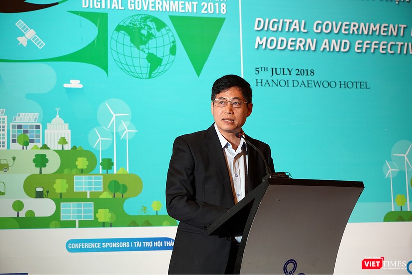ông Nguyễn Thành Phúc, Cục trưởng Cục Tin học, Bộ Thông tin và Truyền thông (ảnh: Ngô Minh)