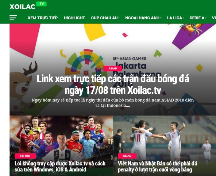 Chương trình thể thao, âm nhạc, phim ảnh… đều xảy ra tình trạng vi phạm bản quyền, tuy nhiên, lĩnh vực thể thao bị ảnh hưởng nặng nề nhất. Chương trình thể thao, âm nhạc, phim ảnh… đều xảy ra tình trạng vi phạm bản quyền, tuy nhiên, lĩnh vực thể thao bị ảnh hưởng nặng nề nhất.