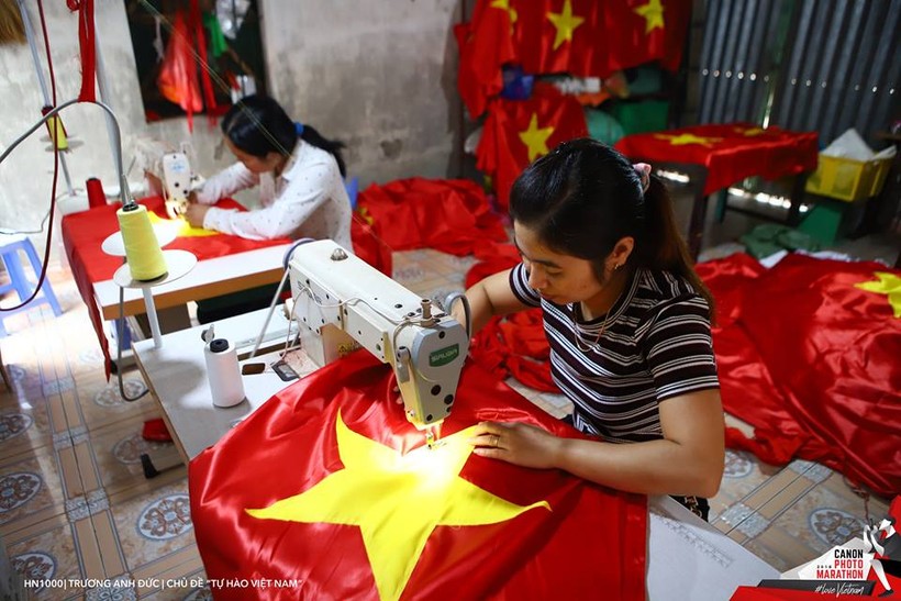 Đây là bức ảnh đạt giải ba chủ đề này của tác giả Trương Anh Đức, chụp bằng máy Canon 6D Mark II.